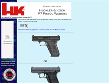 Tablet Screenshot of hkp7.com